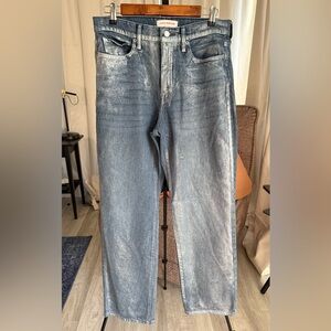 Lucky Brand Women's High Rise Silver Jeans NEVER USED